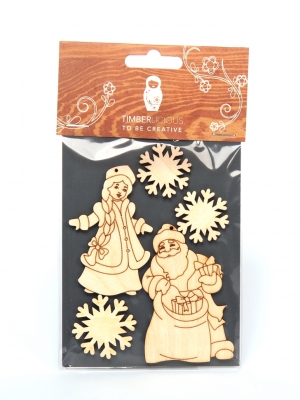 Набор заготовок для декорирования Winter16 фанера 10х14см,