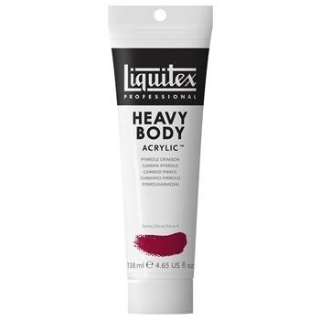 Краска акриловая LIQUITEX Heavy Body туба 59мл №326 пиррол малиновый,