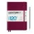 Блокнот Leuchtturm1917 Edition 120G A5 (14.5x21см.) 120г/м2 - 203 стр. в линейку, твердая обложка, цвет: Красный Портвейн