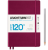 Блокнот Leuchtturm1917 Edition 120G A5 (14.5x21см.) 120г/м2 - 203 стр. в линейку, твердая обложка, цвет: Красный Портвейн