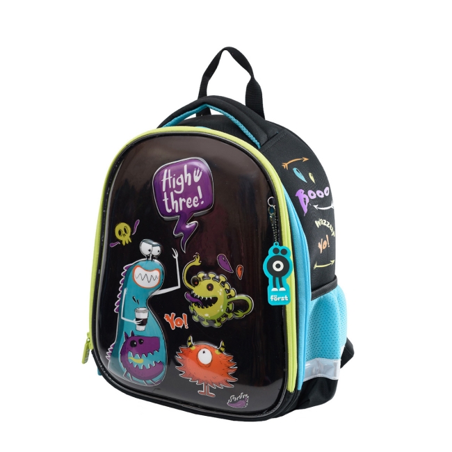 Ранец Forst F-Glow "Monster party" 37*29,5*16см, 2 отделения, 2 кармана, анатомическая спинка