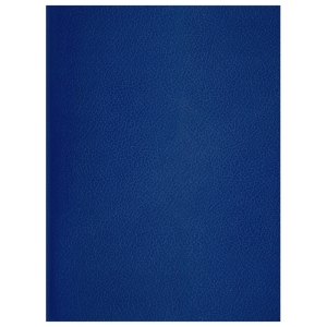 Тетрадь 80л., А4, клетка OfficeSpace, бумвинил, суперэконом, синий