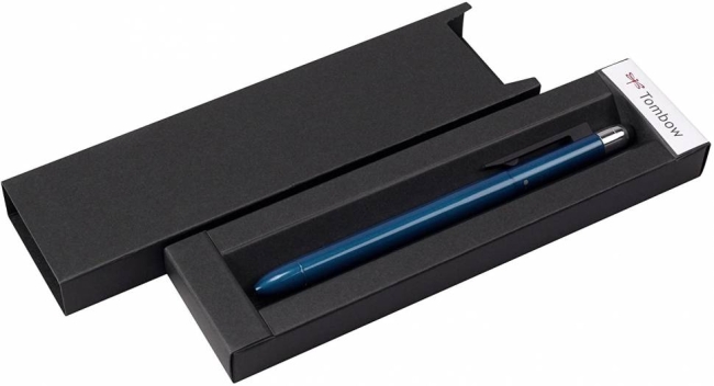 Ручка многофункциональная Tombow ZOOM L104 5 в 1, черный + красный + мех. карандаш + ластик + стил