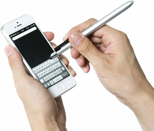 Ручка многофункциональная Tombow ZOOM L104 5 в 1, черный + красный + мех. карандаш + ластик + стил