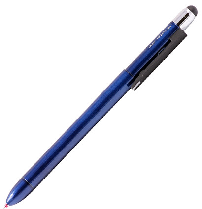 Ручка многофункциональная Tombow ZOOM L104 5 в 1, черный + красный + мех. карандаш + ластик + стил