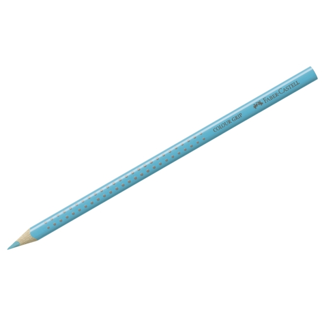 Карандаш Faber-Castell "Grip", ярко бирюзовый, заточен.