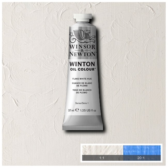 Масляные краски Winton, 37мл, оттенок белый свинец