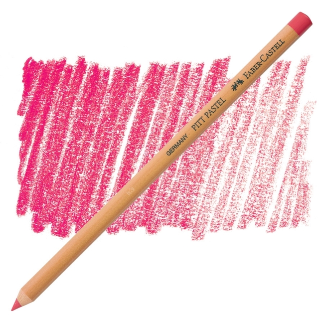 Пастельный карандаш Faber-Castell "Pitt Pastel" цвет 124 розовато-карминовый