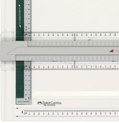 Планшет для черчения кульман Faber-Castell TK-System белый формат А4 с рейсшиной купить в художественном магазине ArtCraft.Space с доставкой по РФ и СНГ Планшет для черчения кульман Faber-Castell TK-System белый формат А4 с рейсшиной купить в художественном магазине ArtCraft.Space с доставкой по РФ и СНГ