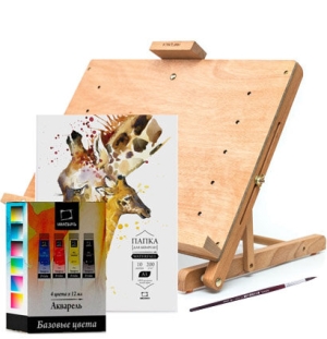 Стартовый набор для рисования акварелью