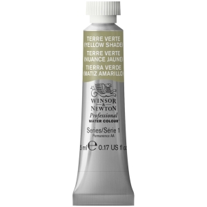 Акварель художественная Winsor&Newton "Professional", 5мл, туба, №638 глауконит (желтый оттенок)