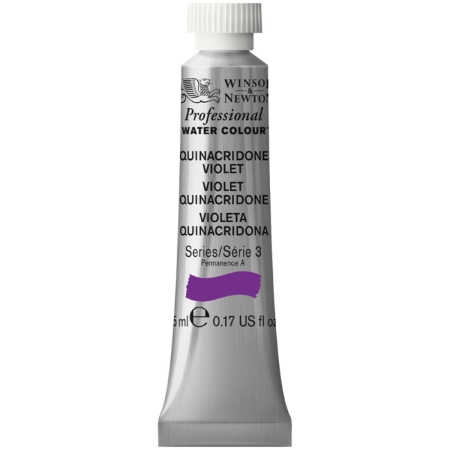 Акварель художественная, 5 мл, QUINACRIDONE VIOLET