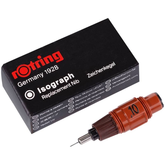 Пишущий узел Rotring для изографа 0.1 мм купить в магазине ArtCraft.Space с доставкой