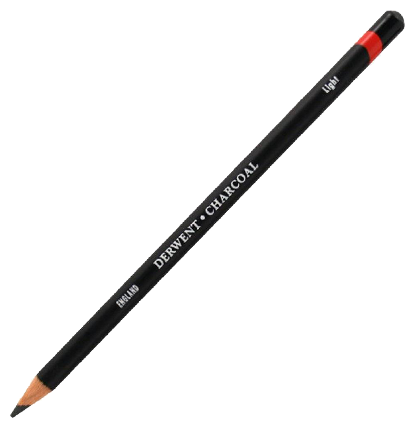 Угольный карандаш Derwent Charcoal Pencil поштучно светлый купить в художественном магазине ArtCraft.Space с доставкой по РФ и СНГ