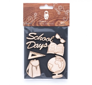 Набор заготовок для декорирования Autumn6 фанера 10х14см,