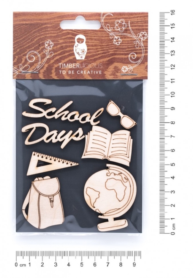 Набор заготовок для декорирования Autumn6 фанера 10х14см,