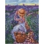 Алмазная мозаика ТРИ СОВЫ "Лавандовое лето", 30*40см, холст на деревянном подрамнике, картонная коробка с пластиковой ручкой