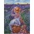 Алмазная мозаика ТРИ СОВЫ "Лавандовое лето", 30*40см, холст на деревянном подрамнике, картонная коробка с пластиковой ручкой