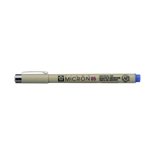Ручка капиллярная Pigma Micron 0.45мм Синий