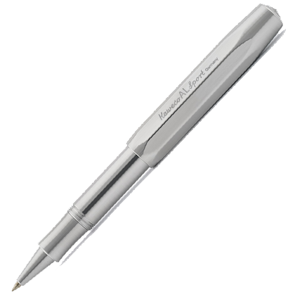 Ручка-роллер KAWECO AL Sport 0.7мм светло-серый
