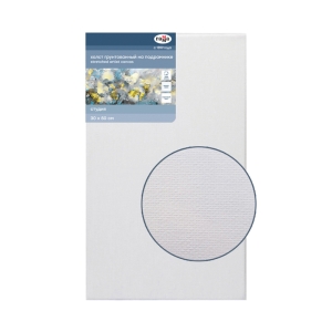 Холст на подрамнике Гамма "Студия", 30*50см, 100% хлопок, 280г/м2, мелкое зерно Холст на подрамнике Гамма "Студия", 30*50см, 100% хлопок, 280г/м2, мелкое зерно