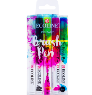 Набор маркеров Ecoline 5шт стартовый new,