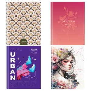 Дневник 5-11 кл. 48л. ЛАЙТ BG "Mix-4. Девочки", глянцевая ламинация