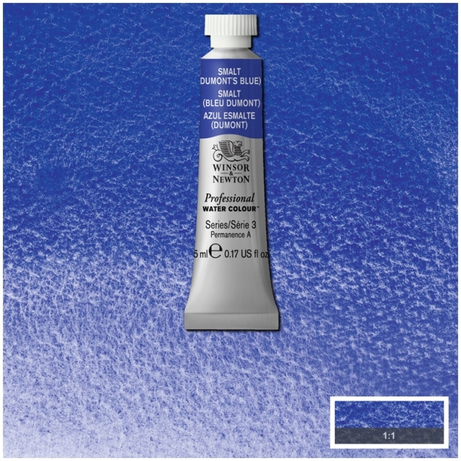 Акварель художественная, 5 мл, SMALT (DUMONT'S BLUE)