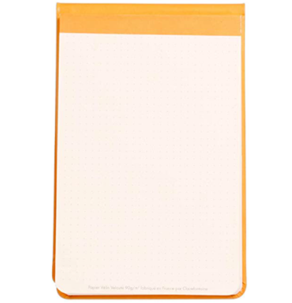 Скетчбук оранжевый вертикальный Rhodia Webnotebook твердая обложка А6 / 96 листов / 90 гм купить в магазине ArtCraft.Space