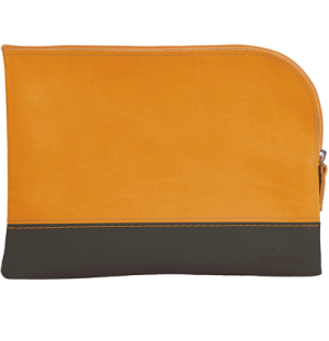 Сумка Rhodiarama, 16x22 см, оранжевый, на молнии, иск. кожа 116615C,