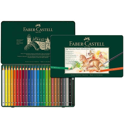 Карандаши акварельные художественные Faber-Castell "Albrecht Durer Magnus", 24цв Карандаши акварельные художественные Faber-Castell "Albrecht Durer Magnus", 24цв