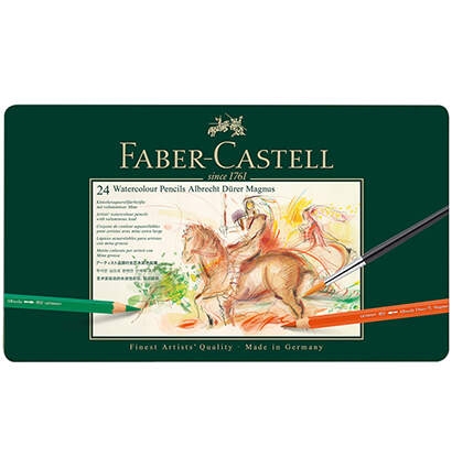 Карандаши акварельные художественные Faber-Castell "Albrecht Durer Magnus", 24цв Карандаши акварельные художественные Faber-Castell "Albrecht Durer Magnus", 24цв