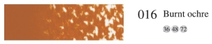 Пастель мягкая профессиональная квадратная цвет № 016 жженая охра