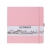 Блокнот для зарисовок Sketchmarker 140г/кв.м 20*20cм 80л твердая обложка Розовый