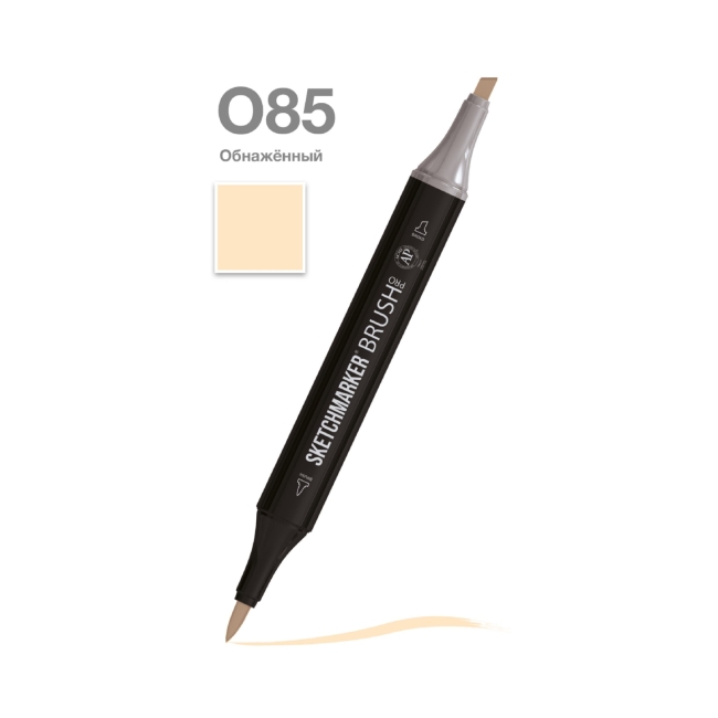 Маркер SKETCHMARKER Brush двухсторонний на спирт.основе цв.O85 Обнаженный
