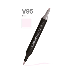 Маркер SKETCHMARKER Brush двухсторонний на спирт.основе цв.V95 Пион Маркер SKETCHMARKER Brush двухсторонний на спирт.основе цв.V95 Пион