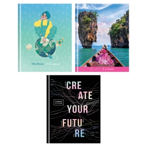 Дневник 5-11 кл. 48л. (твердый) ArtSpace, матовая ламинация, тиснение фольгой, МИКС