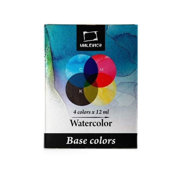 Набор акварельных красок Малевичъ Frida 4 цвета в тубах купить в магазине ArtCraft.Space с доставкой по всему миру