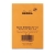 Блокнот Rhodia Basics 8,5х12см микроперфорация нелинованный 70л мягкая обложка оранжевый