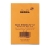 Блокнот оранжевый нелинованный Rhodia Basics мягкая обложка 8.5 х 12 см / 70 листов / 80 гм купить в художественном магазине ArtCraft.Space