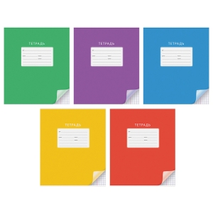 Тетрадь 24л., клетка ArtSpace "Однотонная. С уголком"