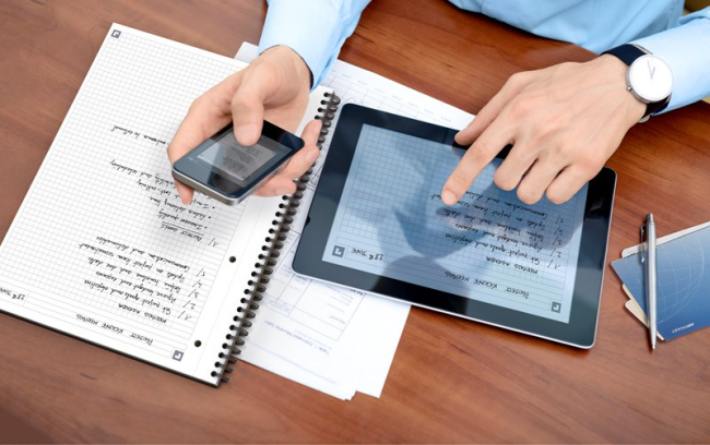 Бизнес-тетрадь OXFORD International NoteBook B5 80л линейка двойная спираль твердая обложка 