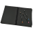 Блокнот для зарисовок Derwent Black Book с черной бумагой на пружине А3 / 40 листов / 200 гм купить в магазине товаров для рисования ArtCraft.Space с доставкой по РФ и СНГ