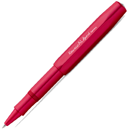 Ручка-роллер KAWECO AL Sport 0.7мм цвет корпуса красный,