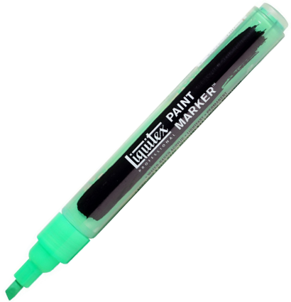 Маркер акриловый LIQUITEX PAINT MARKER Fine 2 мм 985 зеленый флуоресцентный купить в ArtCraft.Space
