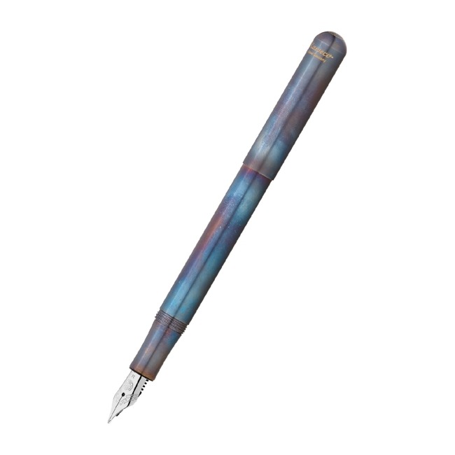 Ручка перьевая KAWECO LILIPUT Fireblue M 0.9мм цвет корпуса перекаленный металл