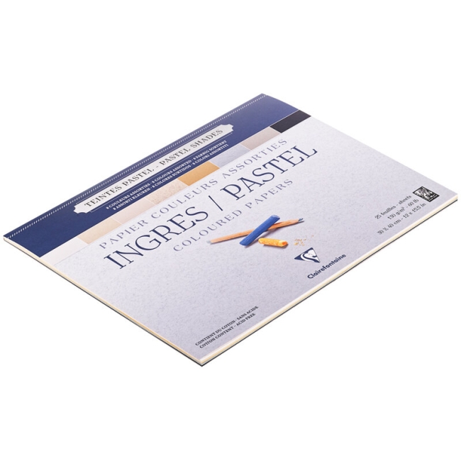 Альбом для пастели Ingres ClaireFontaine 8 цветов бумаги А3 / 25 листов / 130 гм купить в художественном магазине ArtCraft.Space с доставкой Альбом для пастели Ingres ClaireFontaine 8 цветов бумаги А3 / 25 листов / 130 гм купить в художественном магазине ArtCraft.Space с доставкой