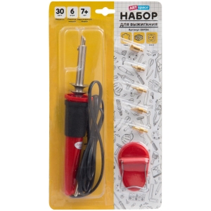 Прибор для выжигания многофункциональный ArtSpace, 6 сменных насадок, блистер