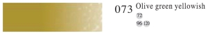 Пастель профессиональная сухая полутвёрдая квадратная цвет № 073 оливково-желтоватый
