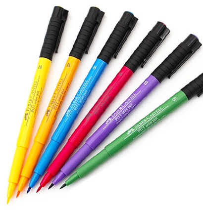Набор брашпенов "Базовый" Faber-Castell Pitt Artist Pen Brush 6 цветов купить в художественном магазине ArtCraft.Space с доставкой по РФ и СНГ Набор брашпенов "Базовый" Faber-Castell Pitt Artist Pen Brush 6 цветов купить в художественном магазине ArtCraft.Space с доставкой по РФ и СНГ